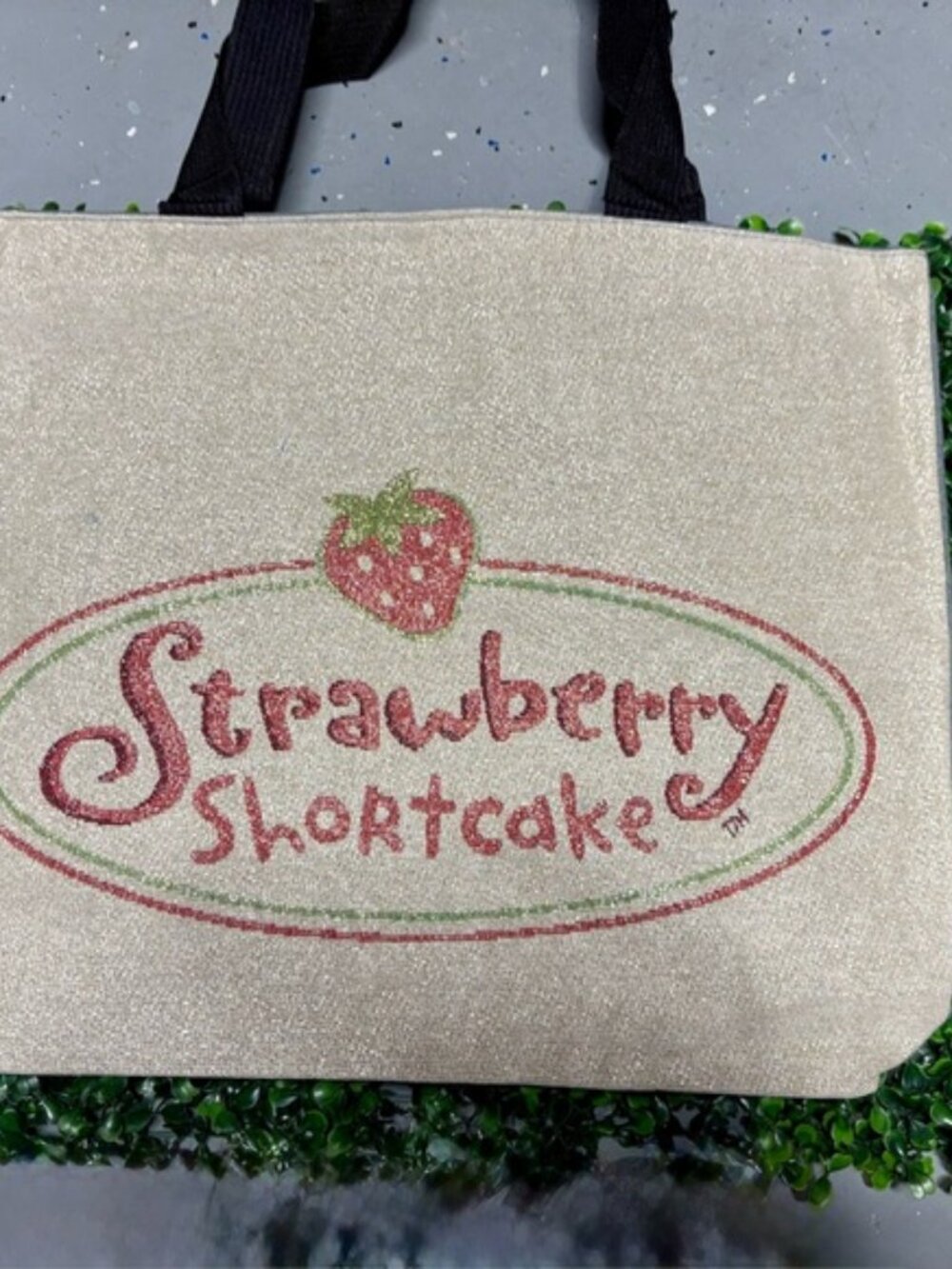 Strawberry shortcake large tote bag